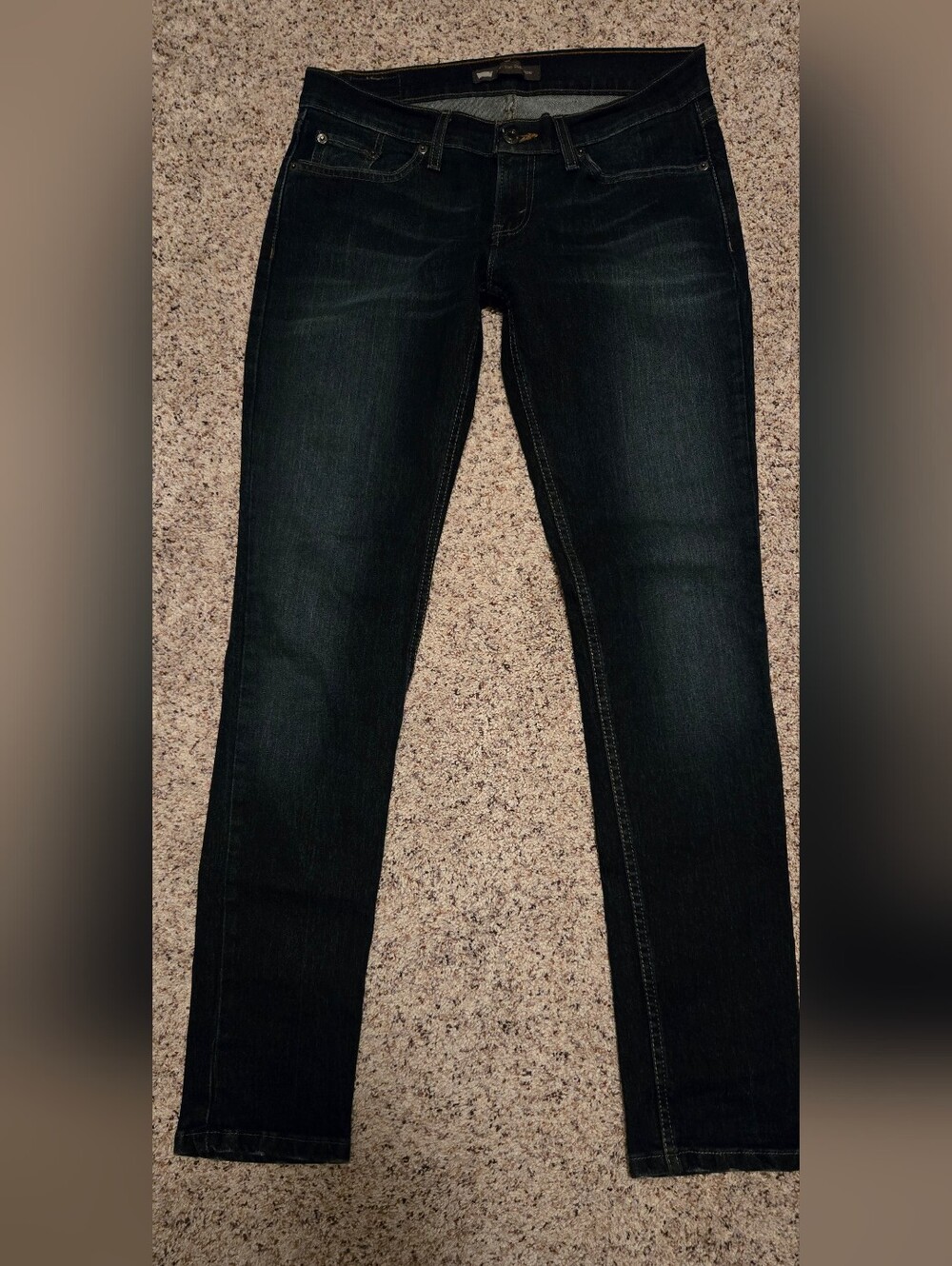Levis 524 Too Superlow Jeans Womens Sz 7 Like New